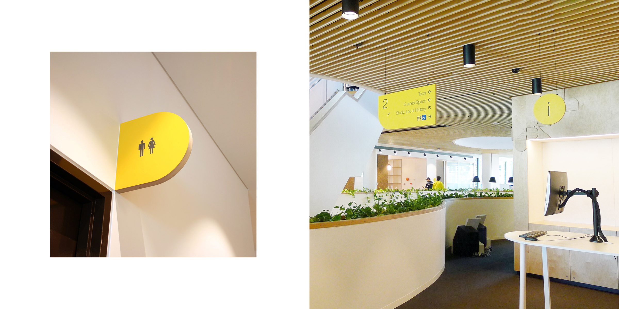 Typography and colour details